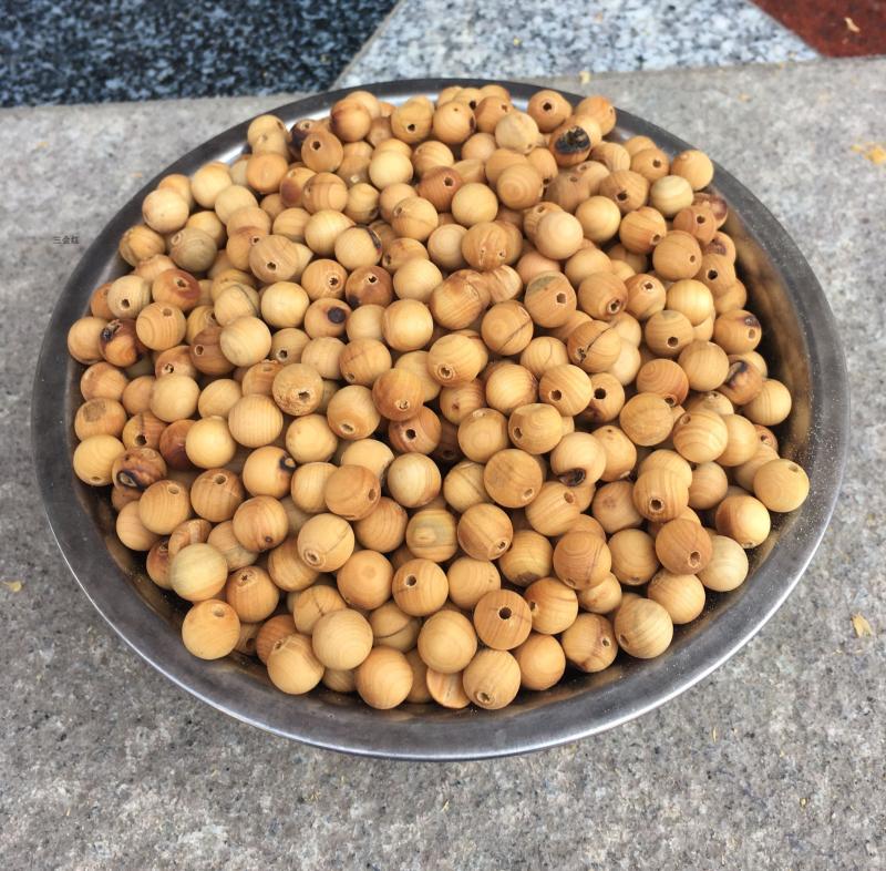 Taihang cypress powder aromatherapy fine wood chips pillow filled car pillow ring incense sachet Buddha beads in bulk for personal use