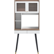 Lins home light luxury computer desk and chair home desk bookshelf integrated bedroom small table Lins Wood Industry BG023