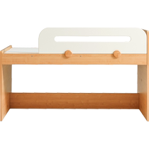 Lins Home Furnishing upper bed and lower table childrens half-height bed with study table and bookcase integrated combination small apartment Lins Wood Industry