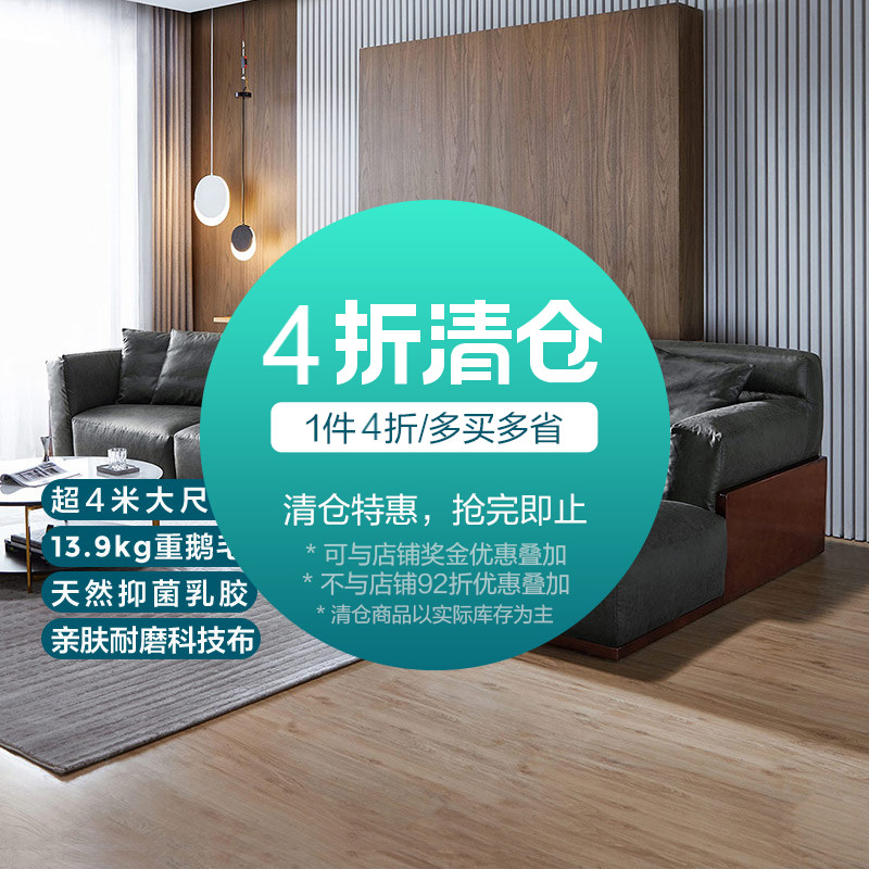 Lin's Wood Nordic style fabric sofa Dapingshu living room combination set light luxury technology cloth furniture S041
