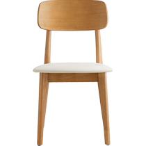 Lins Home solid wood dining chair living room household stool back 2024 new high-end dining table and chairs Lins Wood Industry