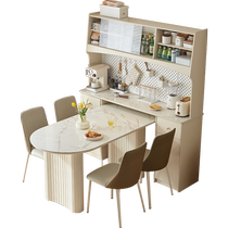 Lins Home Modern Simple Cream Style Sideboard Integrated Wall Living Room Storage Cabinet Lins Wood Industry NU1T