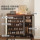Мебель для дома Lin's home furniture 2025, новый стиль, входная тумба для обуви, шкаф для хранения, встроенный в стену, с отделкой для обуви на боковой веранде mini 1