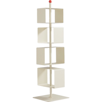 Lins Home Creative Multi-layer Bookshelf Cabinet Living Room Floor-standing Storage Rack Study Corner Storage Rack Lins Wood Industry