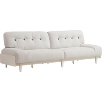 Lins home cream fabric fabric stall 2024 new Foshan sofa furniture triple Lins wood industry