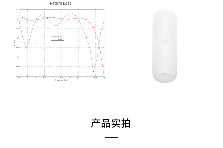 Сетевой мост ubiquiti优倍快 5.8g监控无线网桥 ns-5ac 室外wifi中继传输cpe