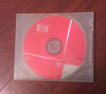 High quality raw material square double-piece transparent soft plastic disc box 2-piece CD box VCD box with cover film