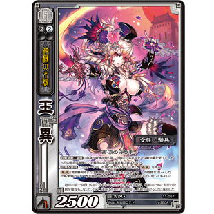 三国志大戦TCG　王異　封技絶防　セット 三国志大戦TCG 王異 封技絶防 セット