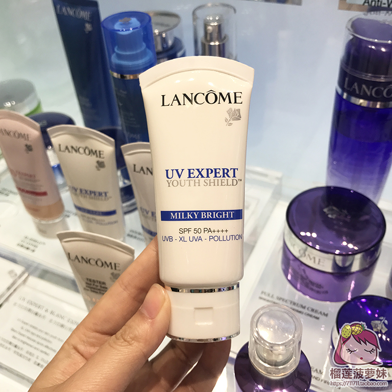 Lancome người lười biếng mặt kem làm trắng BB cream UV kem che khuyết điểm cách ly kem chống nắng không khí cảm giác kem chống nắng SPF50 50 ML