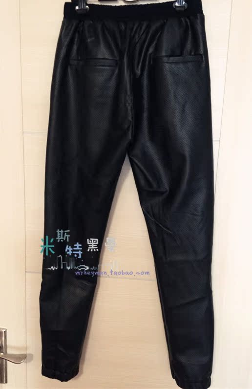 Pantalon cuir homme - Ref 1483688 Image 7