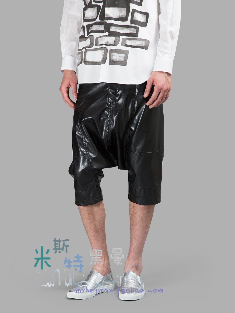 Pantalon cuir homme - Ref 1485795 Image 5