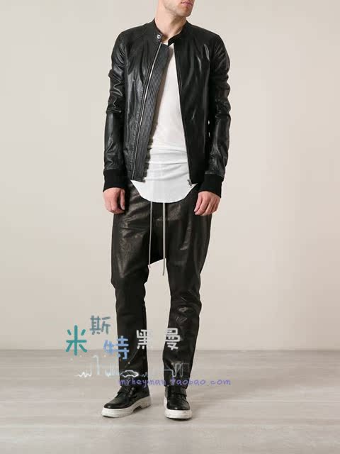 Pantalon cuir homme - Ref 1485963 Image 5