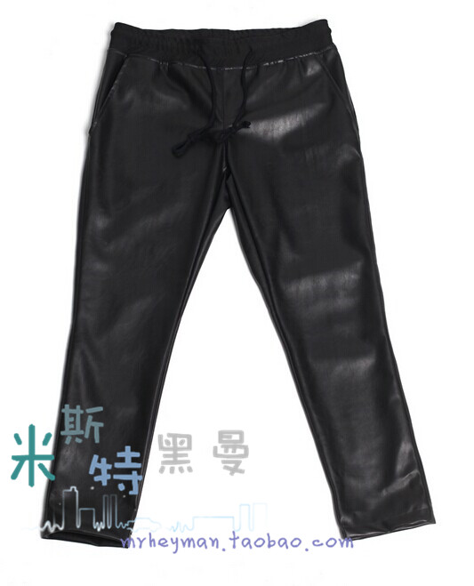 Pantalon cuir homme - Ref 1485996 Image 9