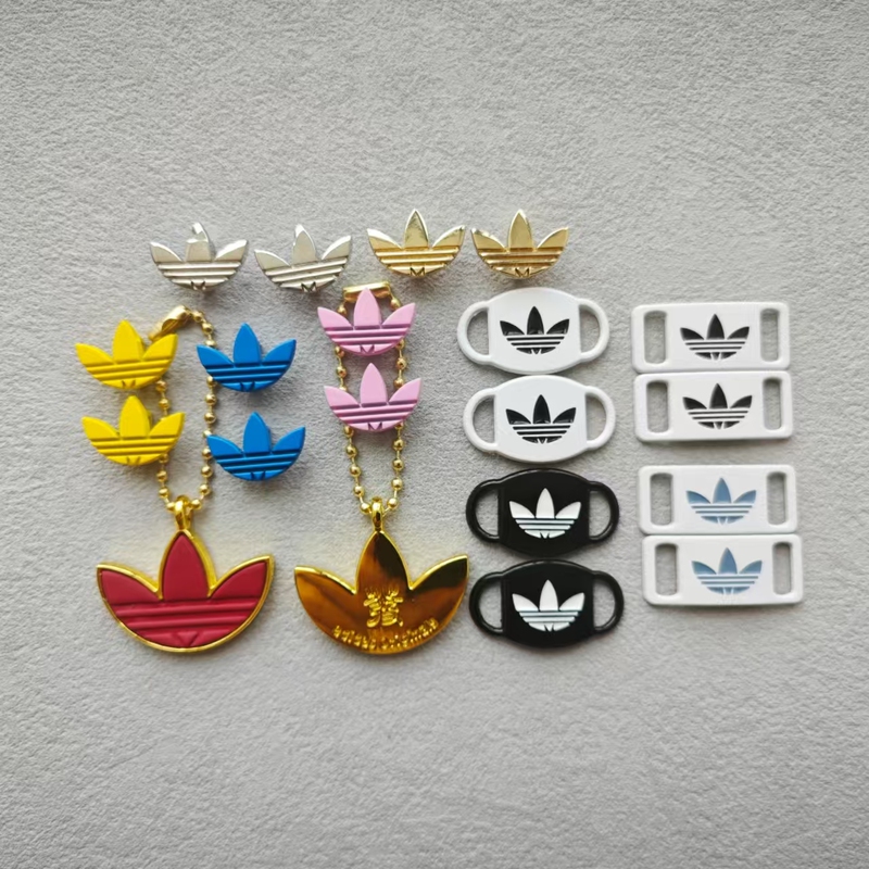 Suitable for Adidas Trefoil Blue Shoe Buckle DIY Accessories, German Training Shoe Decorative Buckle, Shell Toe Shoe Buckle, Sneaker Decoration Suitable for Adidas Trefoil Blue Shoe Buckle DIY Accessories, German Training Shoe Decorative Buckle, Shell Toe Shoe Buckle, Sneaker Decoration