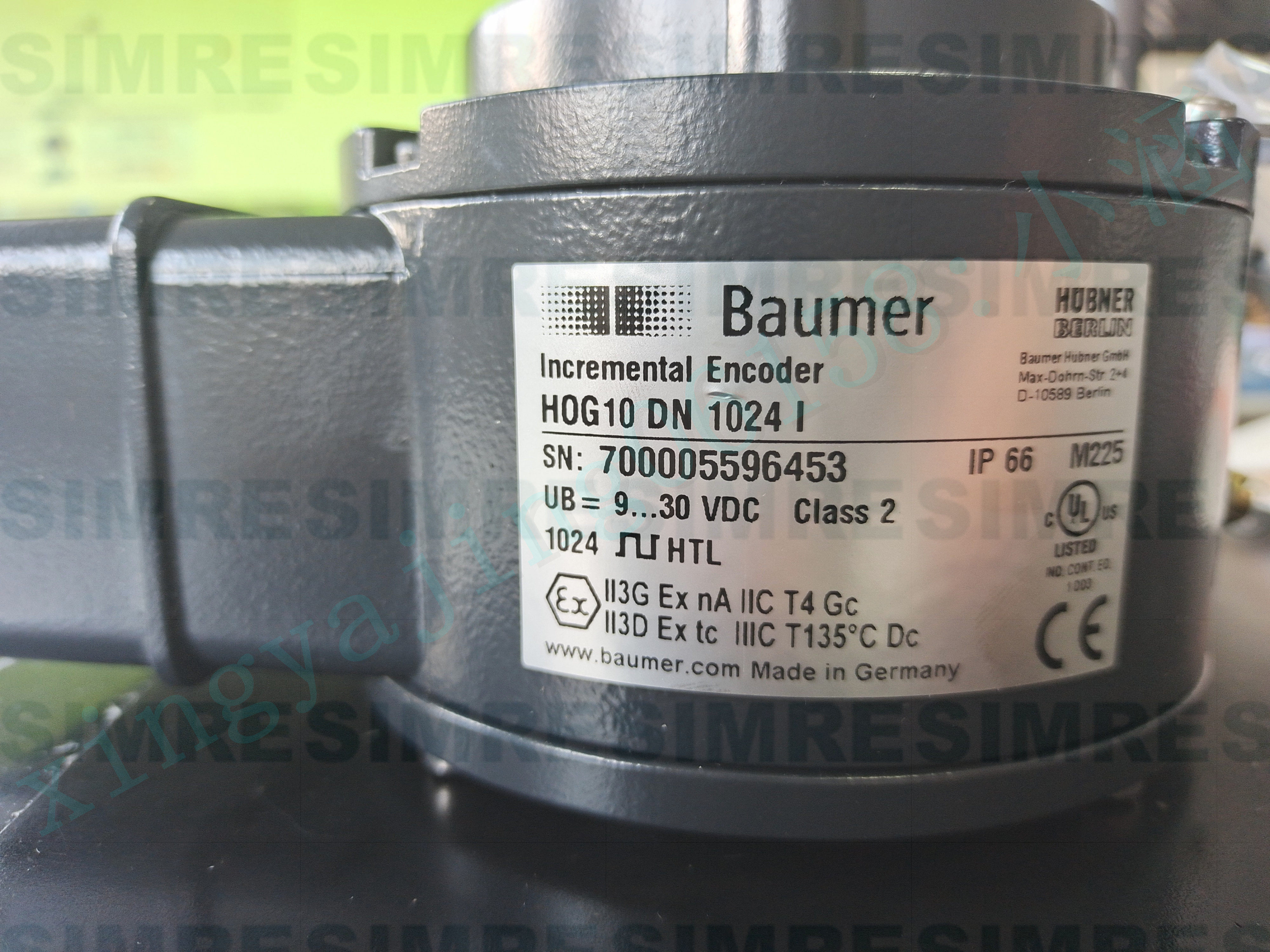 Baumer with the Baumer Encoder HOG10DN1024l