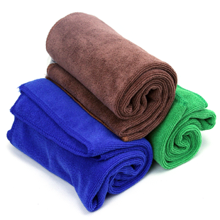 Microfiber towel 30 * 70CM five times absorbent towel polyester brocade 360g