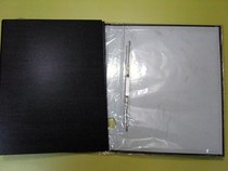 Hengde AD332 two-hole snake folder two-hole folder punching clip file finishing folder 332 folder