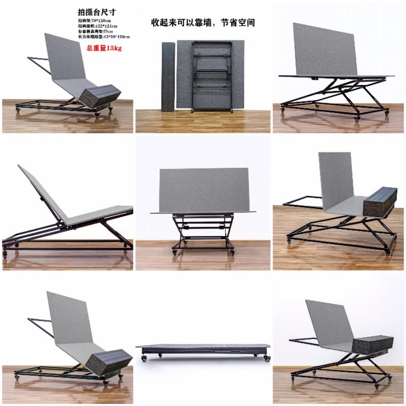 Photo Studio Foldable Mobile Theme Shooting Props, Hands-Free Artifact for 100-Day and Full-Month Photography, Newborn Photography Stand