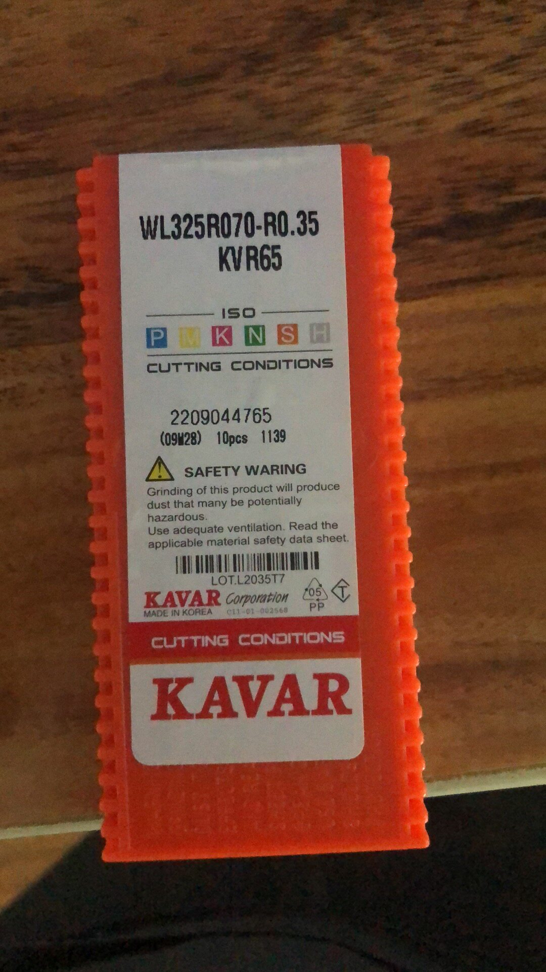 Cavallo Numerical Control Blade WL325R100-R0 5 KVR65 WL325R070-R0 35 KVR65-Taobao