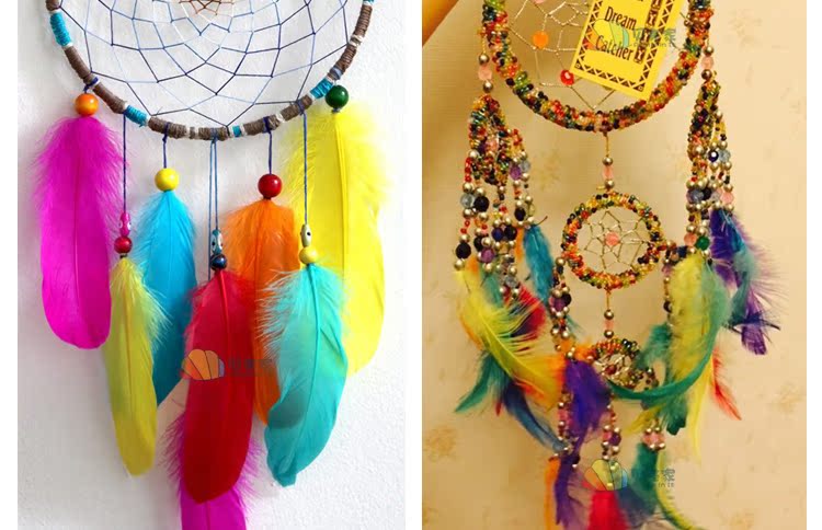 Mẫu giáo handmade màu feathers diy trang trí trang sức trẻ em sáng tạo nghệ thuật chương trình giảng dạy sản xuất sáng tạo vật liệu