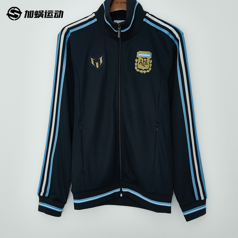 Sfs Adidas 2026 Argentina Messi Special Edition Jacket Long Sleeve Coat Men Kg2655