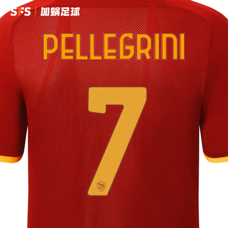 SFS spot 20-21-22 Roma league print Zagnolo Pellegrini Totti non-shirt