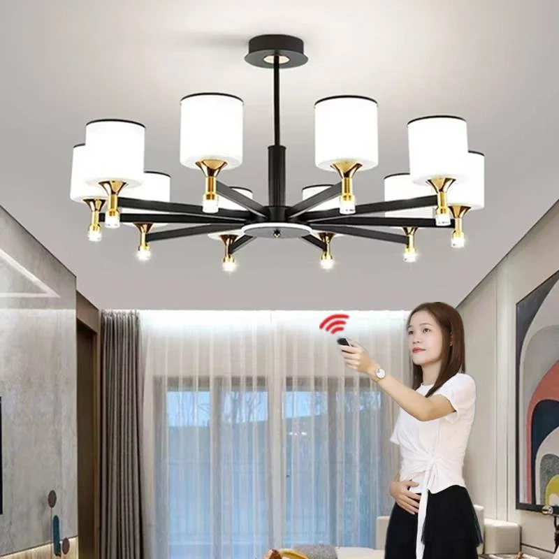 Living Room Chandelier 2026 New Model Modern Simple Light Luxury Elegant Chinese-Style Main Light Dining Room Zhongshan Lighting Fixtures Whole House Villa