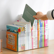 Desk transparent desktop containing box rectangular skincare cosmetic mask finishing storage book shelve book box