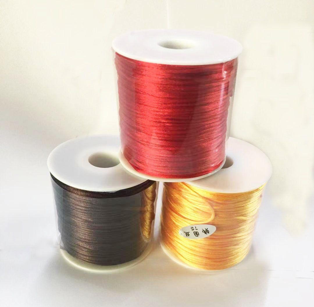 Red Rope Braided Rope Line 7 China Junction 7 King Diamond Knots Wire Rope Seven China Knot Wire Rod