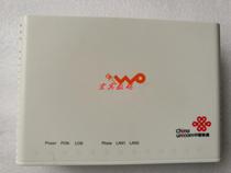 ZTE F607 GPON Unicom standard 100 trillion light cat optical fiber cat color good with power supply