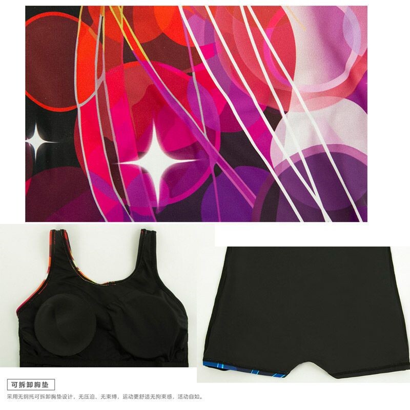 Summer swimwear for training, plus size