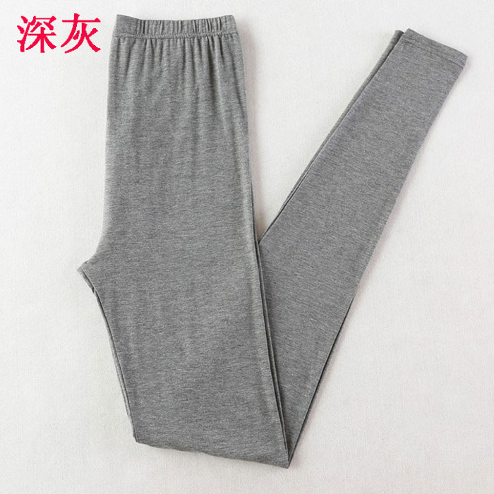 Quần dài co giãn mỏng quần cotton nam modal ấm quần mùa đông quần legging dài 120cm bán quần tất thu đông nam nữ