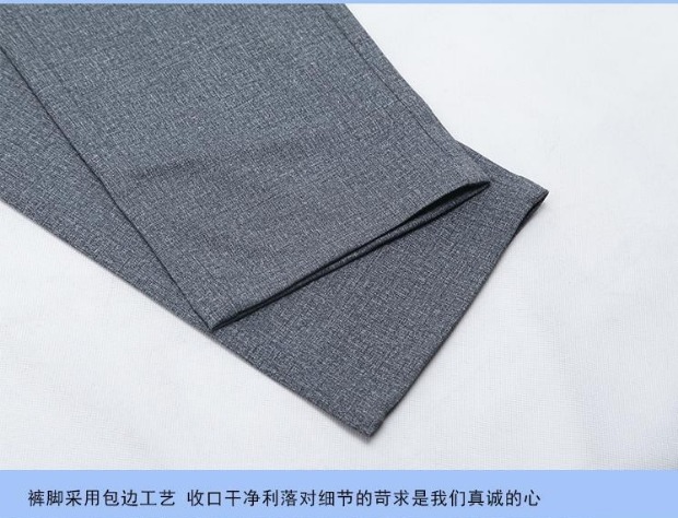 Nam cao hơn 120CM quần dài nam đi làm kinh doanh quần dài quần dài phù hợp với quần dài phần mỏng đặc biệt quần vải nam