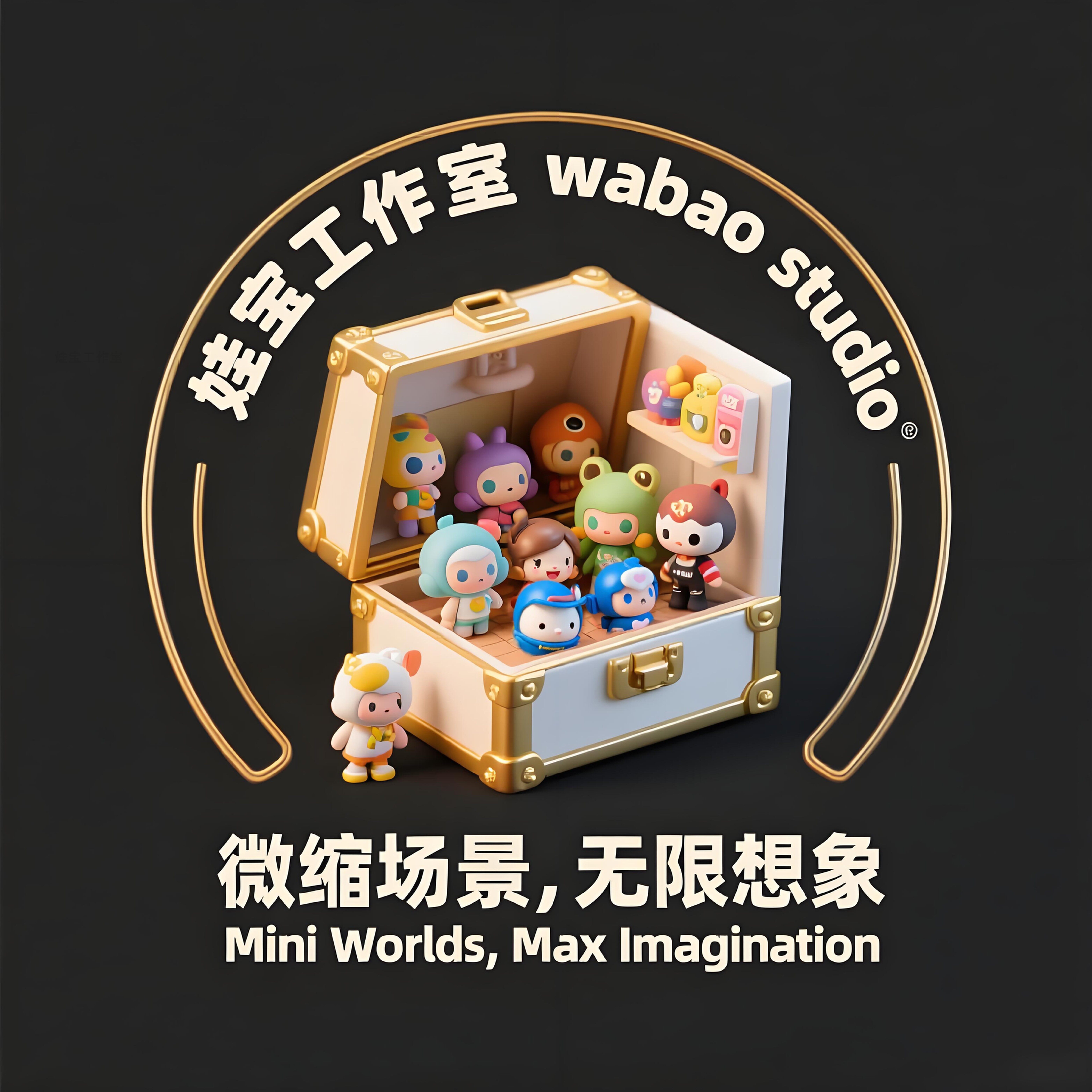 娃宝工作室微缩场景