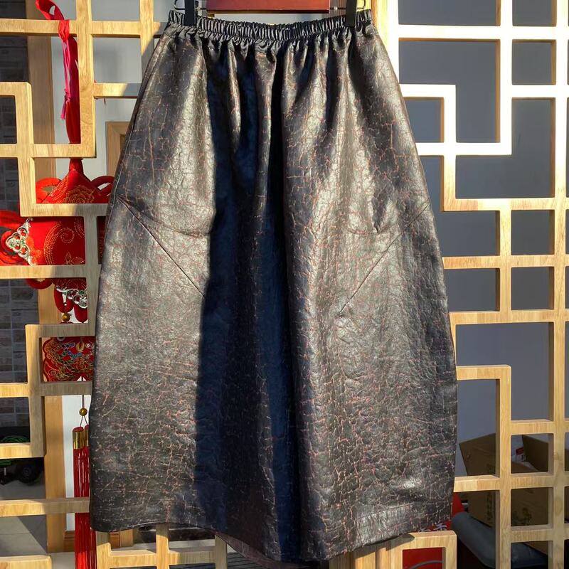 Foldable! Original Turtle Crack Pattern Granny Pants! Reversible Foldable! Original Turtle Crack Pattern Granny Pants! Reversible