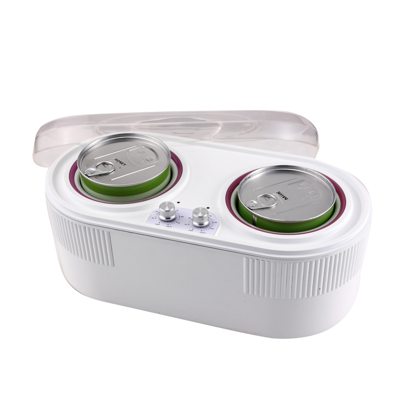 Maikemei Dual-Pot Adjustable Temperature Waxing Machine Paraffin Beauty Heater Wax Therapy Device Wax Therapy Machine 