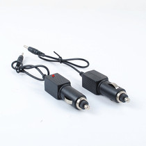 Car charger for charging lamp flashlight tent lamp camp lamp round hole DC Jack