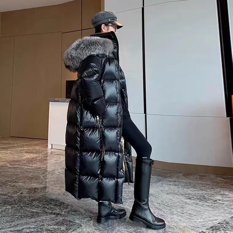 women's extra long goose down - Taobao product photo 7