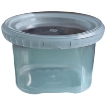 750ml lunch box thick plastic round packing box fruit fishing box lunch box