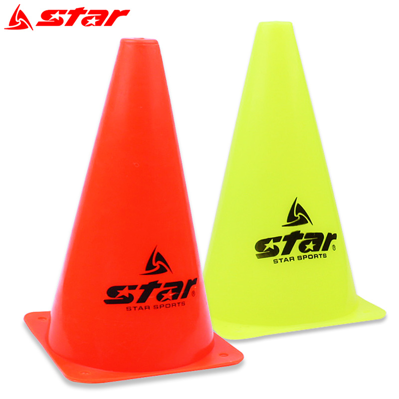 Star Shida Football Training Equipment Sign Bucket Triangle Cone Barricade Campus Basketball Training Aids