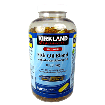  Canada Kirkland Kelan Alaska Deep Sea Wild Salmon Oil Softgels 360 Capsules