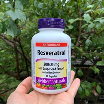 Canada Direct Mail Webber Resveratrol Grape Seed Capsules 90 capsules for women