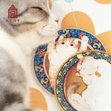 Запретный город Taobao ｜ Palace Cat Diatom Mud Cushion Теплоизоляционная подушка поглощение воды, анти -скольжение, милый подарочный культурный и творческий официальный флагманский магазин