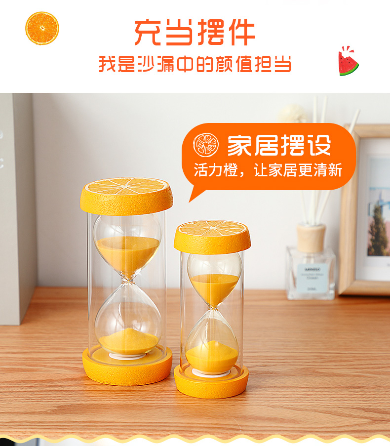 Cá tính Trái cây Đồng hồ cát Hẹn giờ Đồ chơi trẻ em Thời gian mùa thu 30/60 phút Trang trí Sinh viên sáng tạo Dễ thương mẫu tủ trang trí phòng khách đẹp