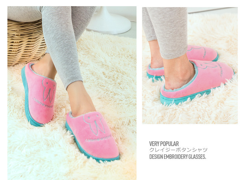 Pantoufles enfants en suède pour hiver - semelle caoutchouc - Ref 1003834 Image 29