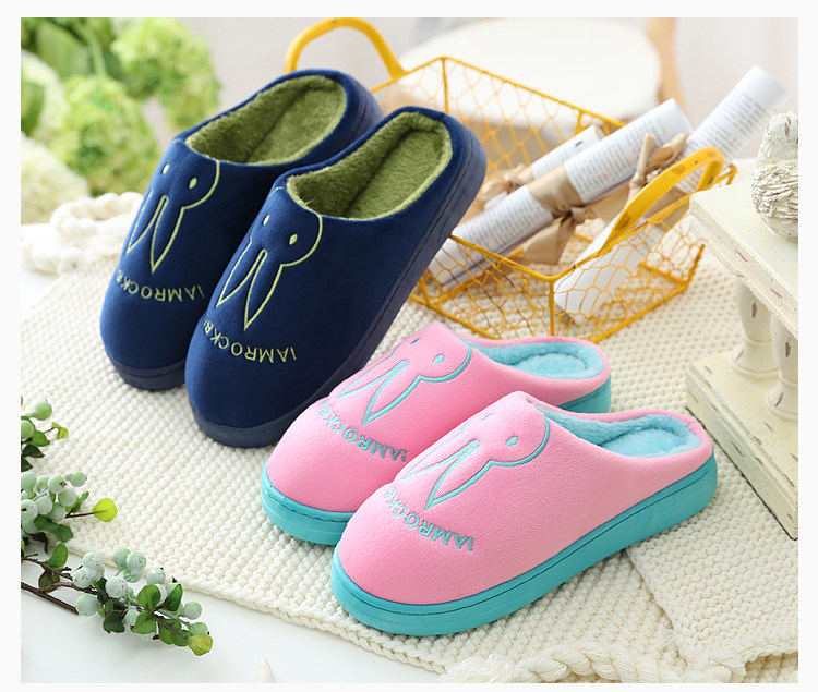 Pantoufles enfants en suède pour hiver - semelle caoutchouc - Ref 1003834 Image 21