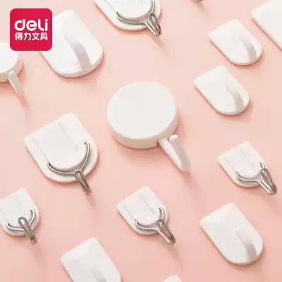 Strong hook adhesive adhesive adhesive hook home kitchen bathroom wall hanging non-perforated clothes hook