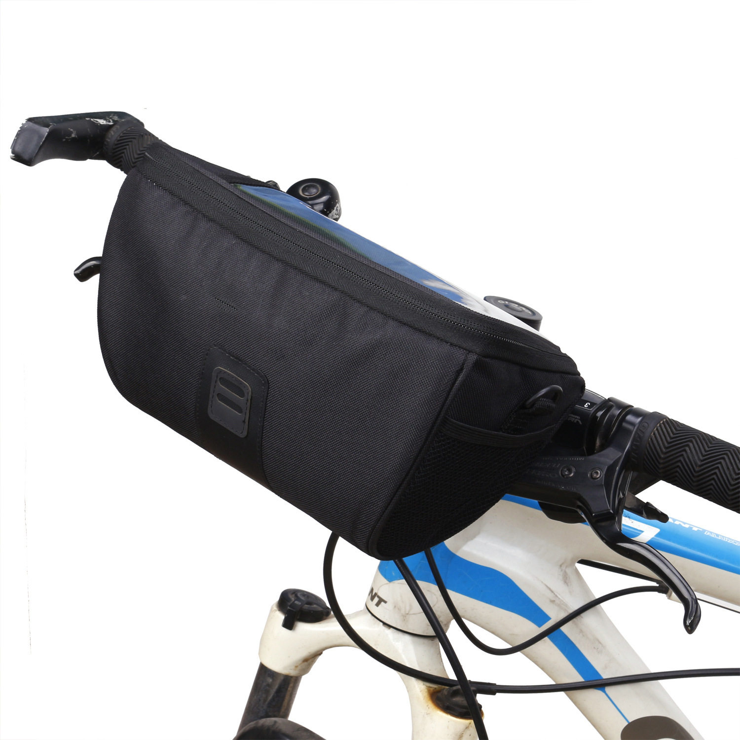 B-SOUL Folding Bike Cycling Bag Multi-function Bicycle Handle Bag Head Bag Front Hiking Bike Tap Bag
