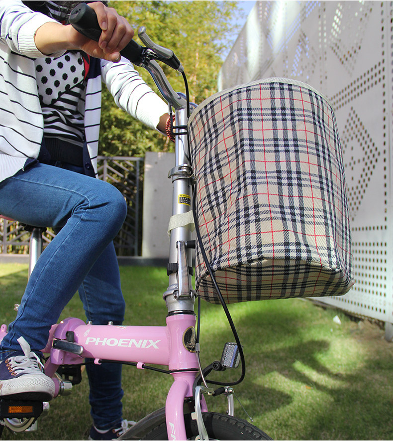 Panier pour vélo en toile - Ref 2258914 Image 17