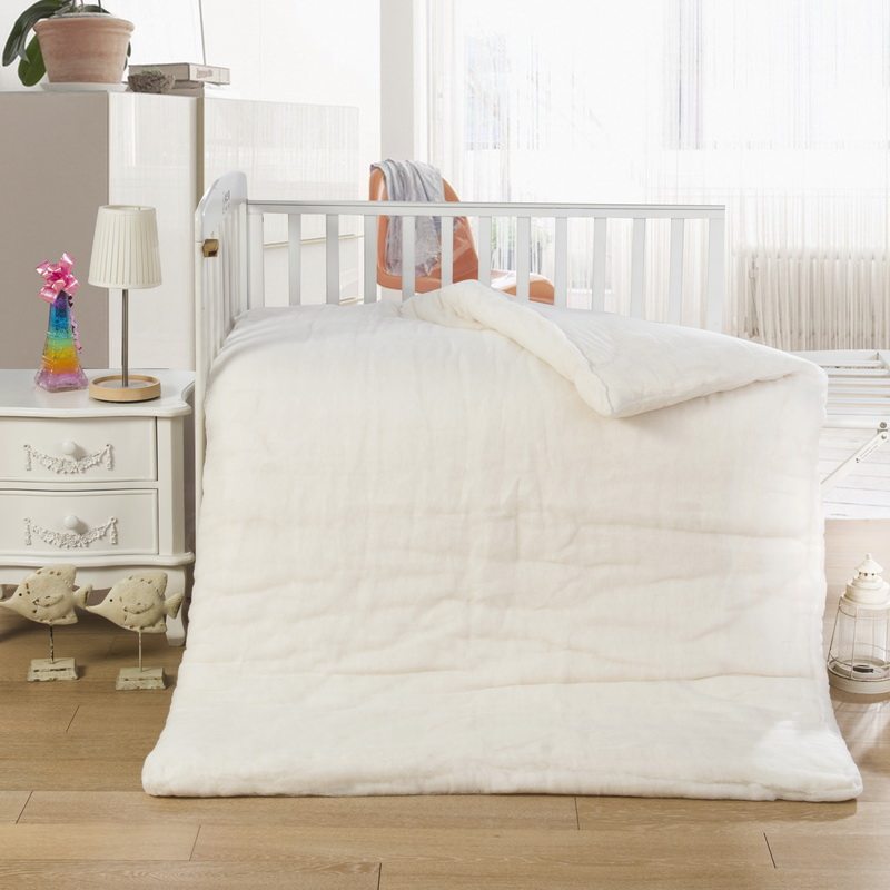 New frontier cotton quilted by young children Quilt Core Crib Cotton Tire Spring Autumn Winter Quilt Core Thickened Pure Cotton Quilted Bedding Mattress Quilt